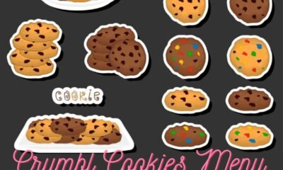 Crumbl Cookies Menu