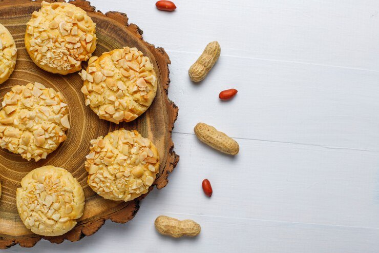 peanut butter cornflake cookies