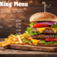 Burger king menu Have it your way.