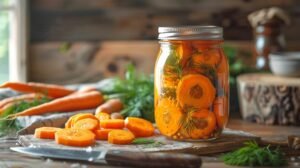 Pickled Carrots with Ginger