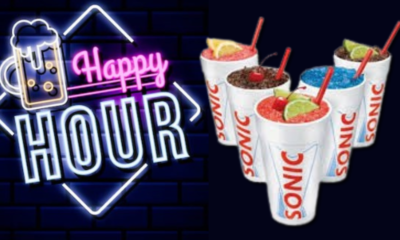 Sonic happy hour