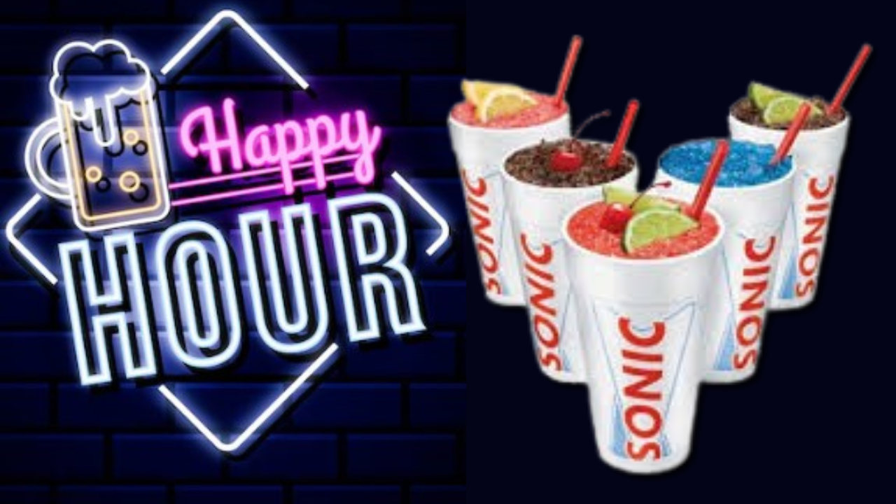 Sonic happy hour