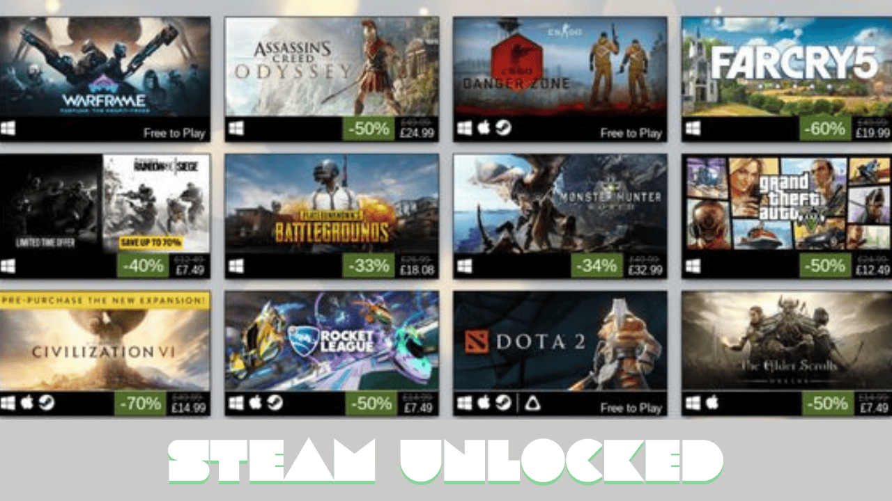 steam unlocked free games