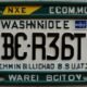 Waaa-117 Washington License Plate Codes and Designations