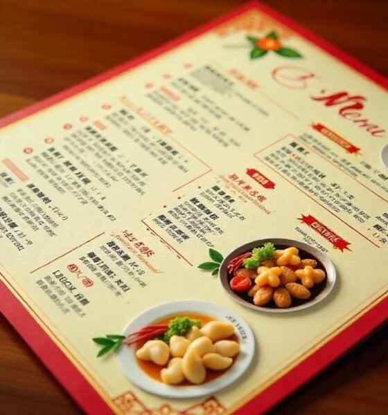 China King menu​ Culinary Excellence in USA