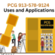 PCG 913-578-9124 Uses and Applications