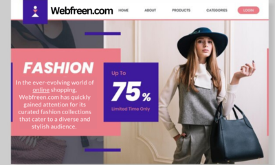 Webfreen.com Fashion Destination for Trendsetters