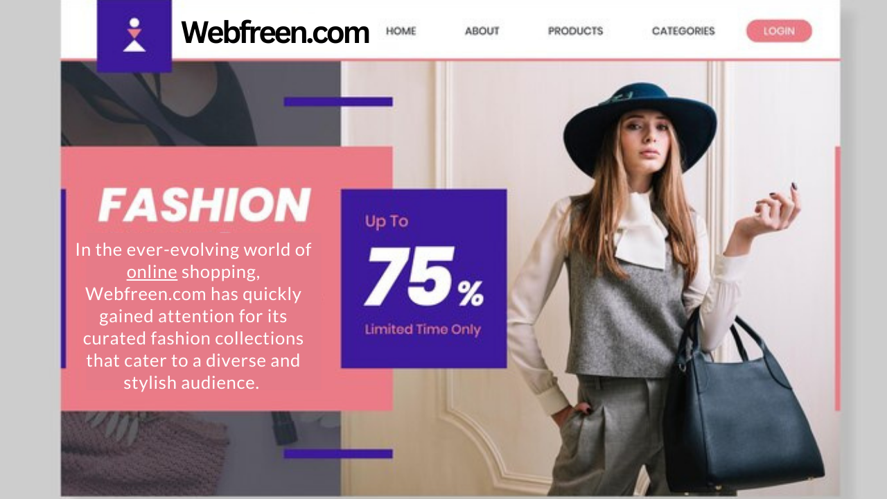 Webfreen.com Fashion Destination for Trendsetters